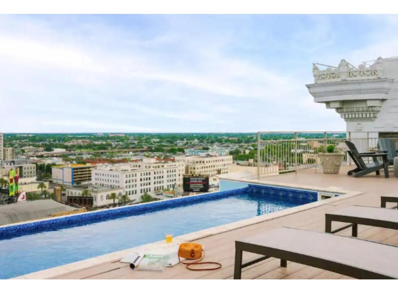 Amazing Condos Beautiful View 2 Blocks To French Quarter, Small Rooftop Pool, Gym, Seanger Theater, Super Dome, And Bourbon St New Orleans Ngoại thất bức ảnh